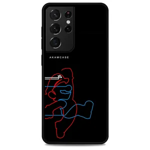 AKAM AMC-WSGS21U-SUPER MARIO14 Cover For Samsung Galaxy S21 Ultra