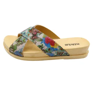 دمپایی زنانه نیکتا مدل 014-BE پروانه ای