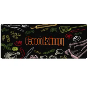 پادری مدل جلوسینکی طرح Cooking کد L1612 سایز 110x45 سانتی متر