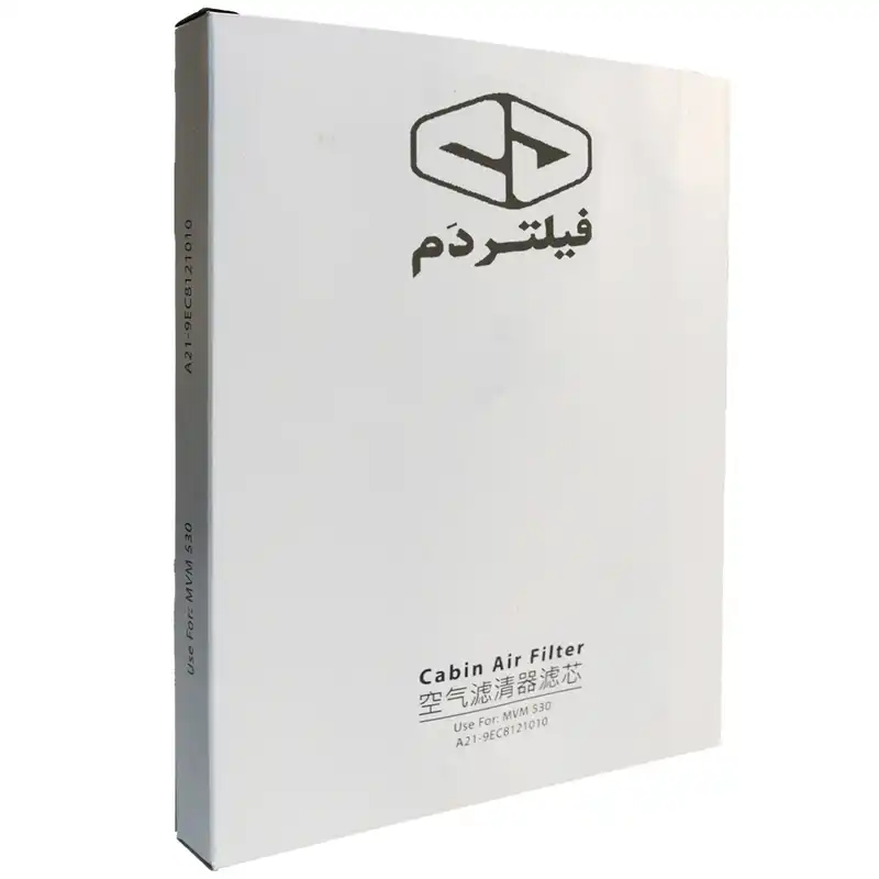 فیلتر کابین فیلتر دم مدل ساده کد A21-9EC8121010 مناسب برای ام وی ام 530