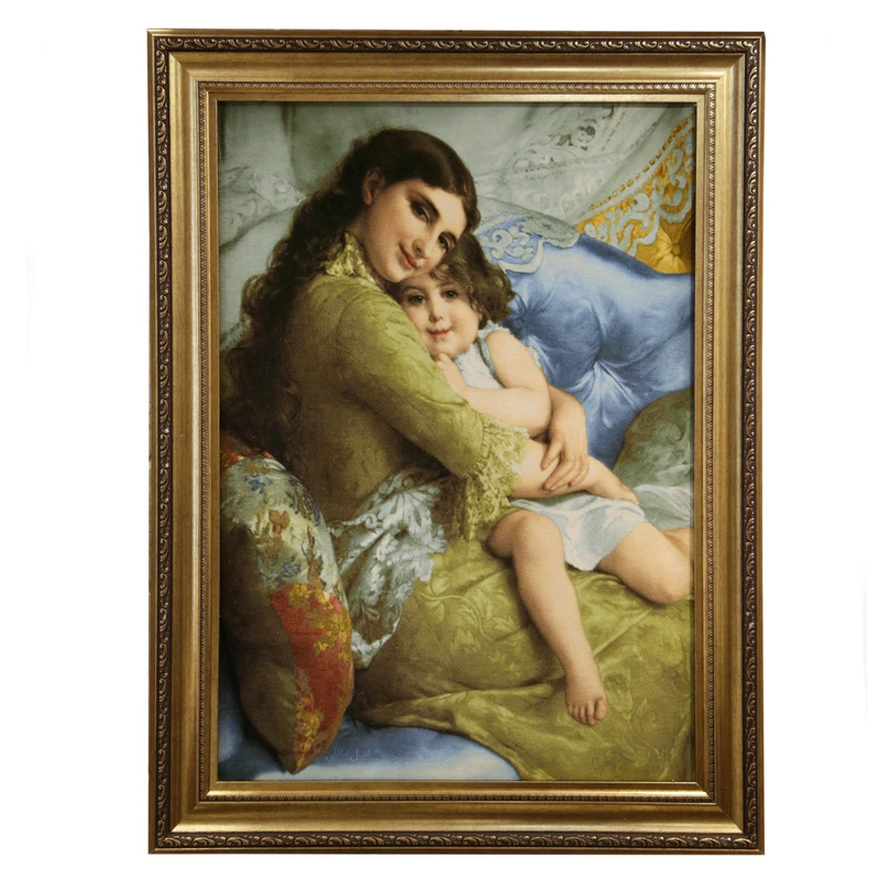 تابلو فرش دستباف مدل مهر مادری کد 780