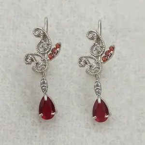 گوشواره نقره زنانه سلین کالا مدل ce-ear12