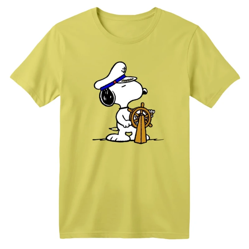 تی شرت آستین کوتاه بچگانه مدل اسنوپی کد ۳۹