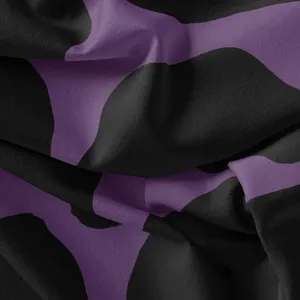 پارچه لباس مدل کرپ حریر طرح پوست گاوی کد 9099i