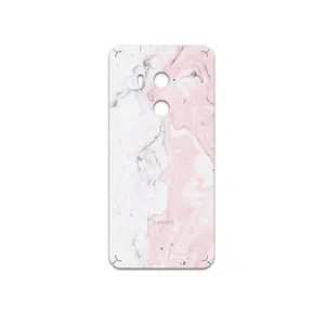 MAHOOT Blanco-Pink-Marble Cover Sticker for HTC U11 Plus