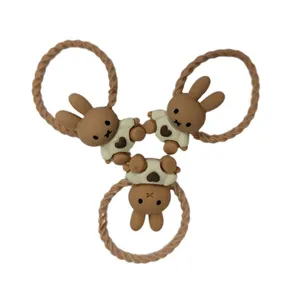 کش مو زنانه مدل خرگوش بسته سه عددی 