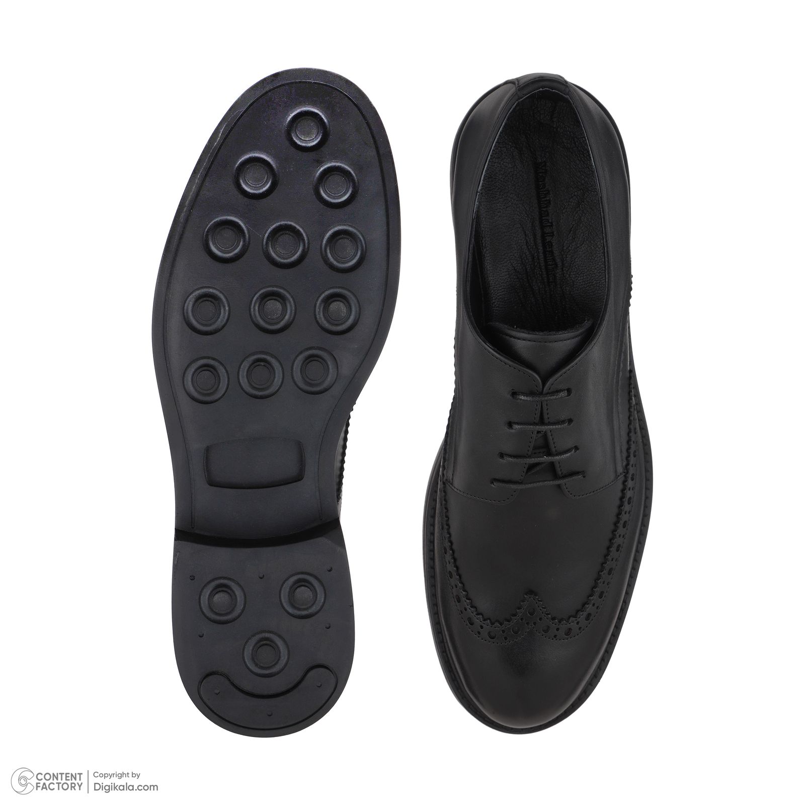 کفش مردانه چرم مشهد مدل J6300-001 - - 5
