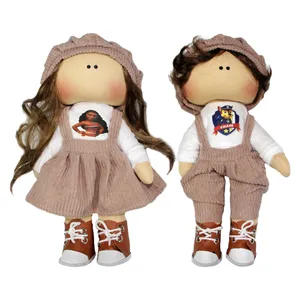 عروسک شیکدو مدل DL12 ارتفاع 27 سانتی متر بسته 2 عددی