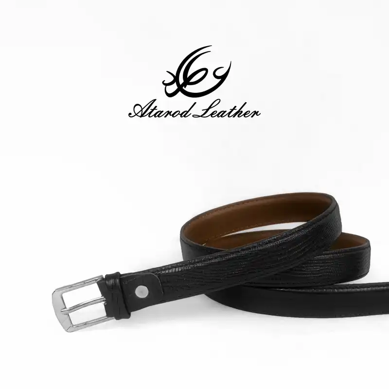 کمربند زنانه چرم عطارد مدل چرم طبیعی کد B49