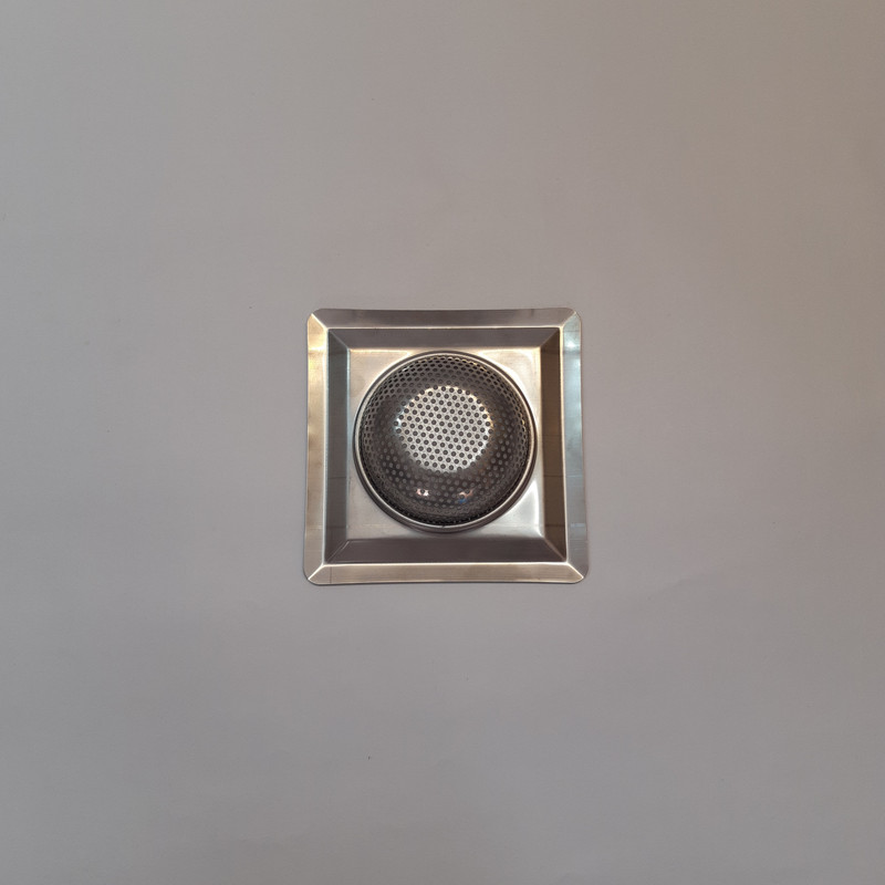 صافی سینک مدل مربع استیل کد 11 صافی سینک مدل مربع استیل کد 11