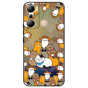 Megafone Cats 7717 Cover For Infinix Hot 20i
