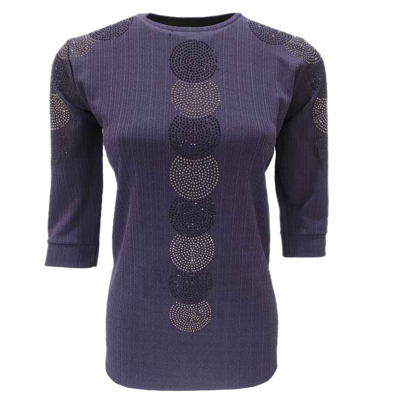 بلوز آستین سه ربع زنانه مدل پرنس 01