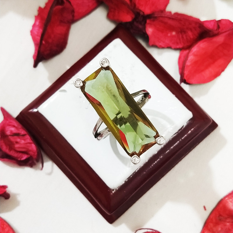 انگشتر نقره زنانه سلین کالا مدل الکساندریت ce-As111 انگشتر نقره زنانه سلین کالا مدل الکساندریت ce-As111