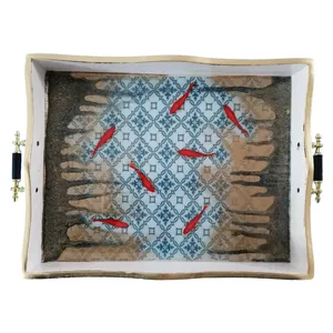 سینی مدل حوض ماهی کد SB3