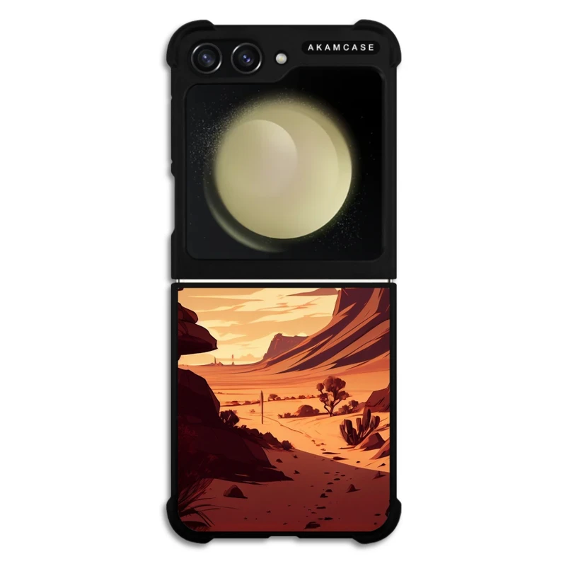 کاور آکام مدل AMC-WSGZFLIP5-DESERT-21 مناسب برای گوشی موبایل سامسونگ Galaxy Z Flip 5