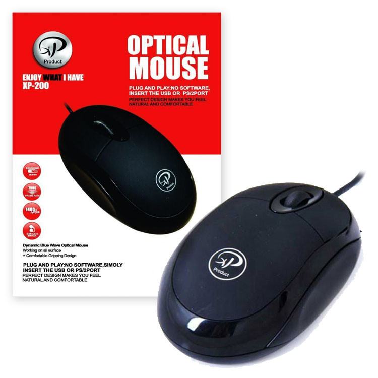 ماوس ایکس پی-پروداکت مدل XP-200 بسته دو عددی