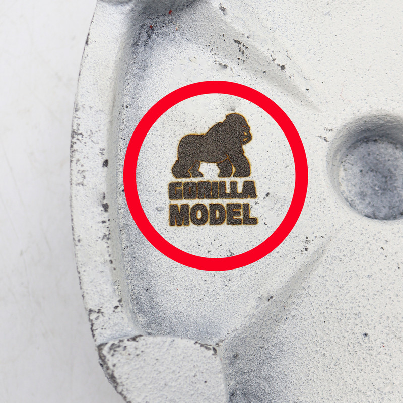 نعلبکی جک سوسماری خودرو مدل گوریلا کد YP-3TON-16x16CM