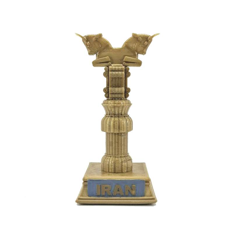 مجسمه مدل گاو دو سر هخامنشی کد 2003 مجسمه مدل گاو دو سر هخامنشی کد 2003