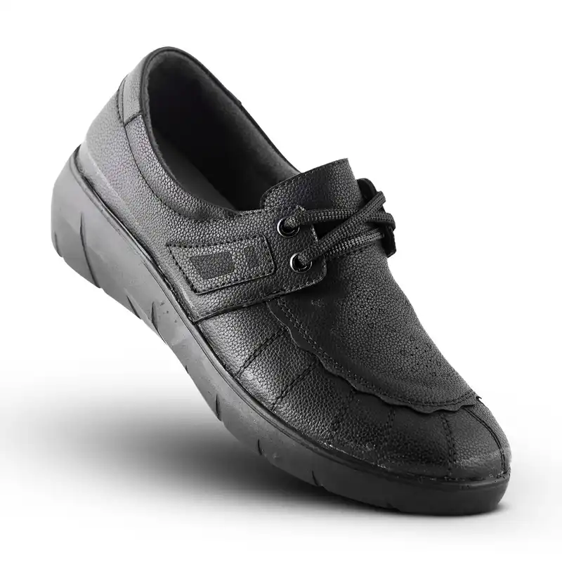 کفش روزمره زنانه چرم رادیس مدل سانیا کد MC-652-msk