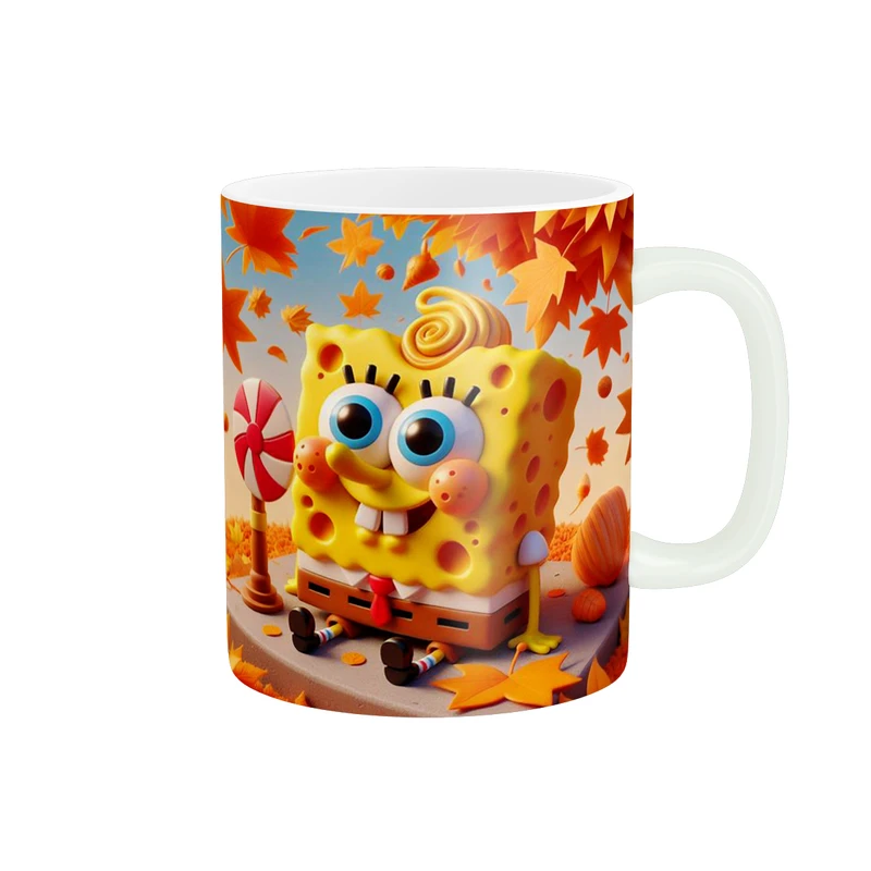 ماگ پاد آفرین طرح باب اسفنجی کد 761