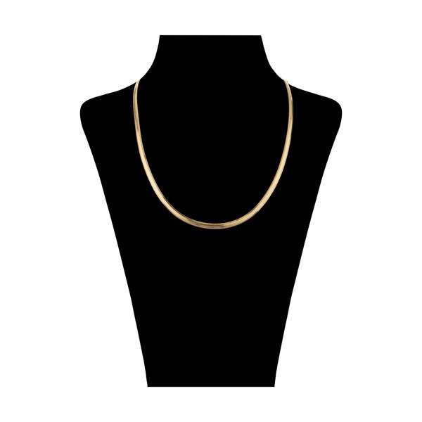 گردنبند طلا 18 عیار زنانه مایا ماهک مدل MM1737 طرح تیغ ماهی - هرینگبون