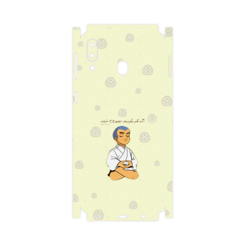 برچسب پوششی ماهوت مدل Ikkyu-san-FullSkin مناسب برای گوشی موبایل سامسونگ Galaxy M20
