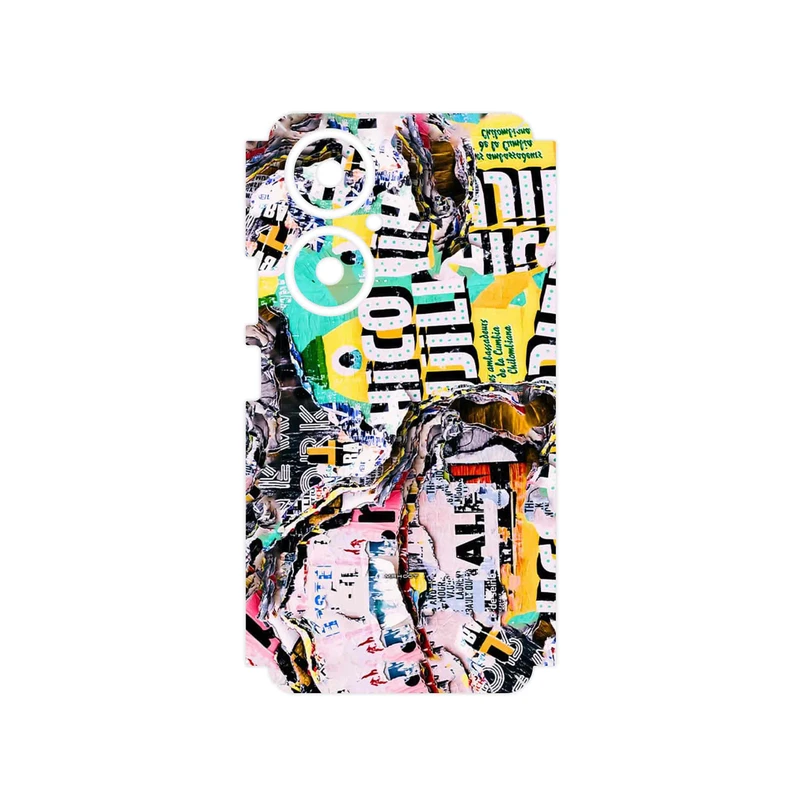 برچسب پوششی ماهوت مدل Collage of Teared Paper مناسب برای گوشی موبایل هوآوی Nova 11i
