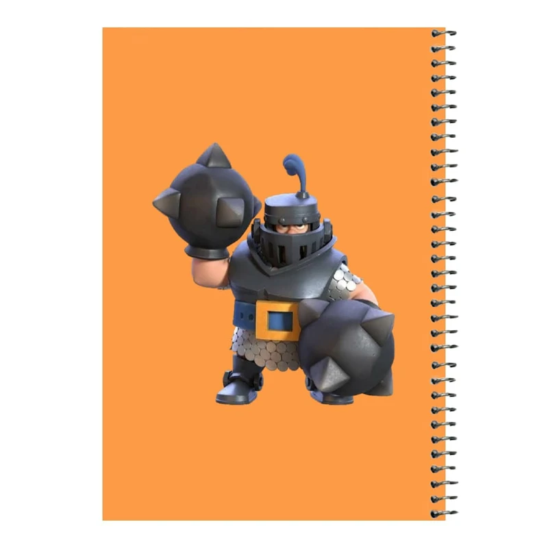 دفتر مشق 80 برگ اس جی مدل کلش رویال کد۲   