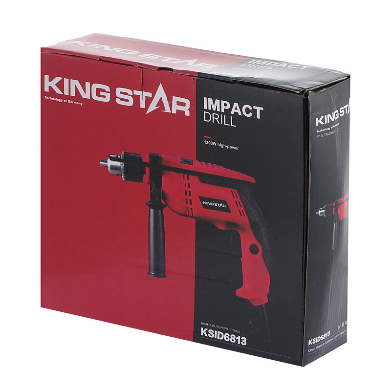 دریل چکشی کینگ استار مدل KSID6813