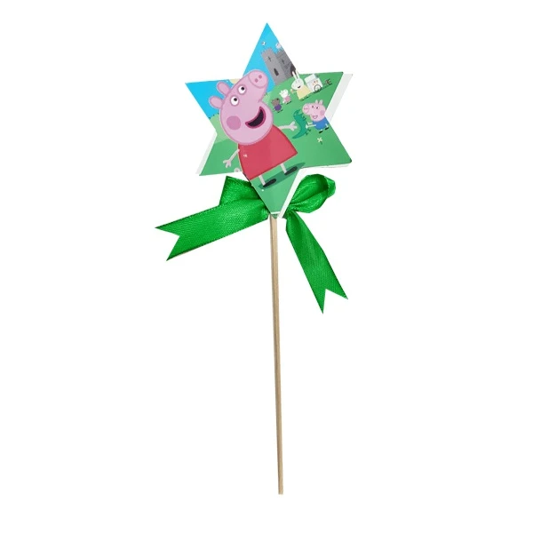 تاپر مدل پپا پیگ کد PeppaTopper1 مجموعه 6 عددی