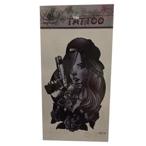 تتو موقت طرح دختر کد 156