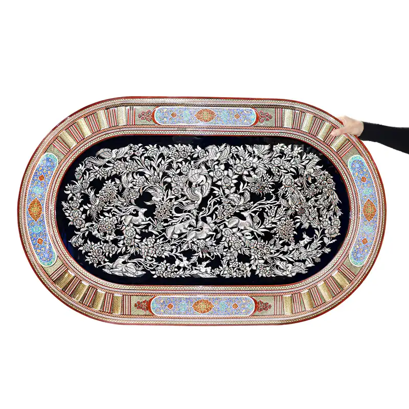 تابلو قلمزنی مدل شاهکار هنری کد 127p77