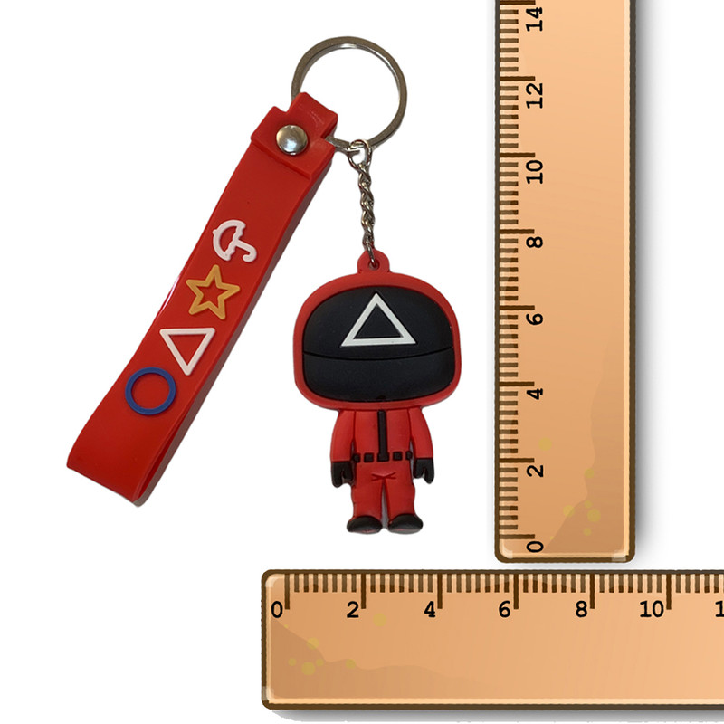 جاکلیدی دخترانه مدل سیلیکونی اسکویید گیم مثلث جاکلیدی دخترانه مدل سیلیکونی اسکویید گیم مثلث