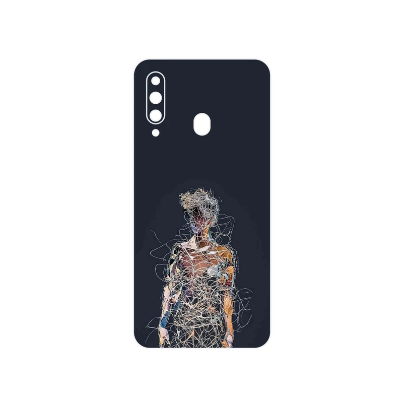 برچسب پوششی ماهوت مدل Strings Digital Art 1 مناسب برای گوشی موبایل سامسونگ Galaxy A60