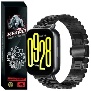 بند راینو مدل 5Bead مناسب برای ساعت هوشمند شیائومی Redmi Watch 5 Active
