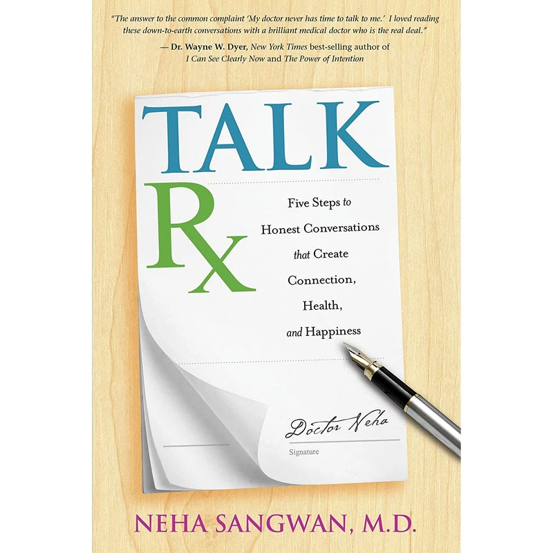کتاب TalkRx اثر Neha Sangwan M.D. انتشارات Hay House, Inc.