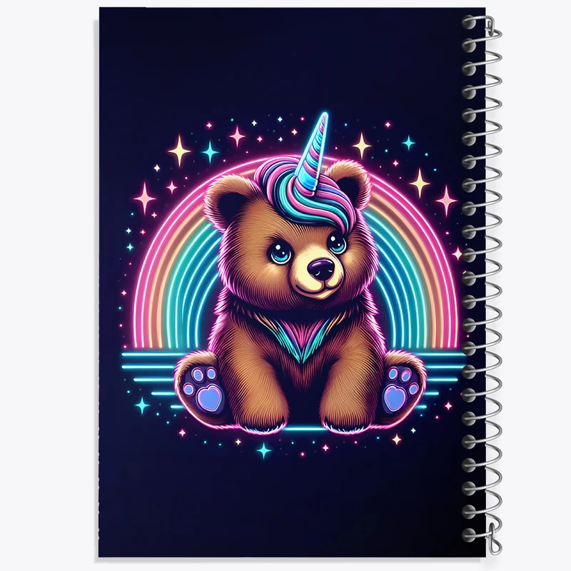 دفتر لیست خرید 50 برگ خندالو طرح خرس بامزه کد F8430