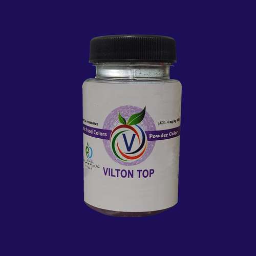 رنگ خوراکی پودری آبی کاربنی ویلتون تاپ - 50 گرم