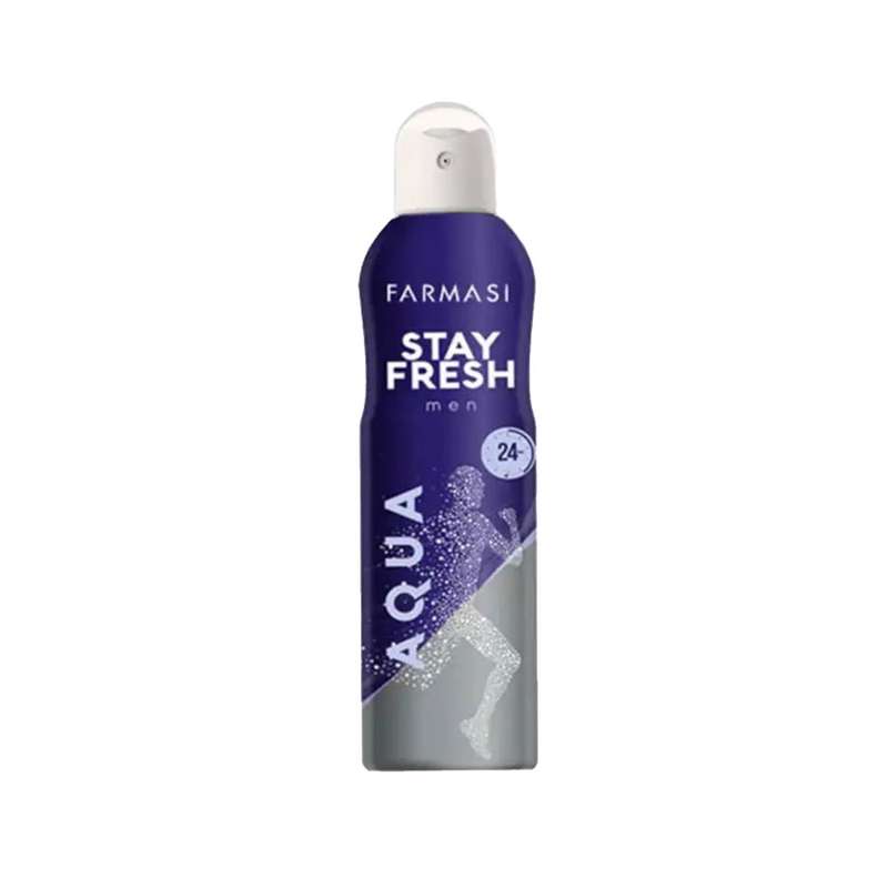 اسپری ضد تعریق مردانه فارماسی مدل AQUA حجم 150 میلی لیتر اسپری ضد تعریق مردانه فارماسی مدل AQUA حجم 150 میلی لیتر