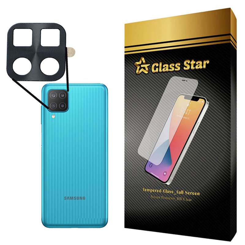 محافظ لنز دوربین گلس استار مدل STGA-Glass مناسب برای گوشی موبایل سامسونگ Galaxy M12