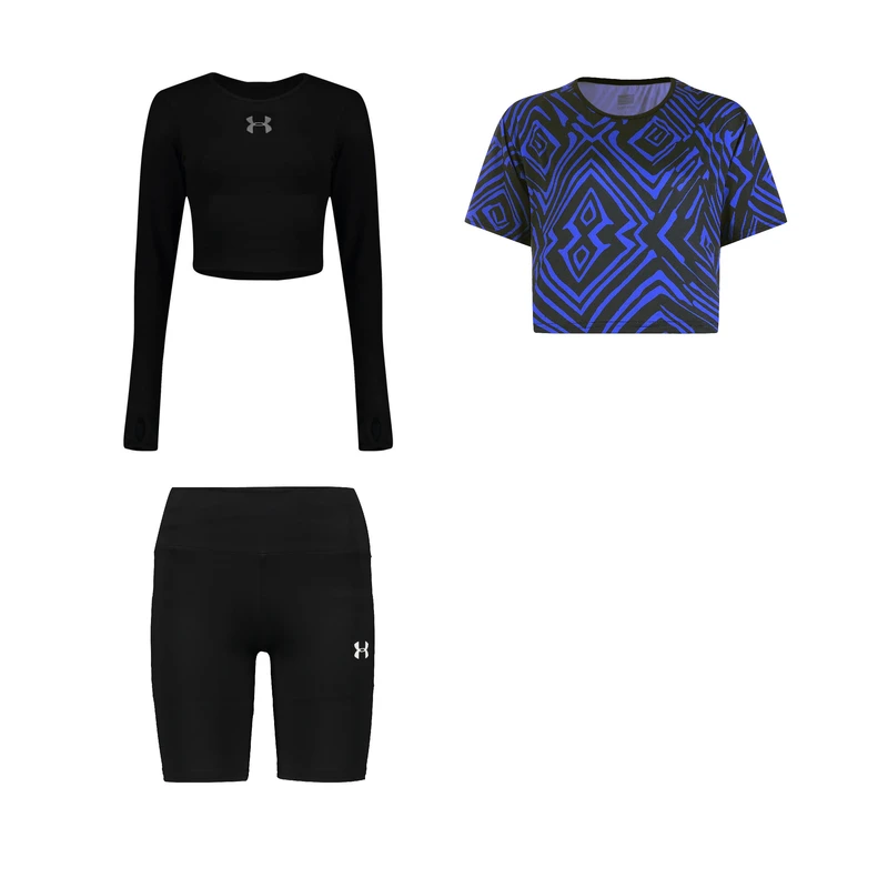 ست 3 تکه لباس ورزشی زنانه مدل 56-69-63