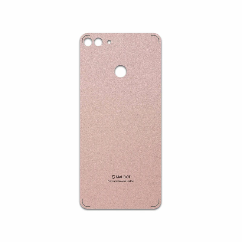 برچسب پوششی ماهوت مدل Rose Gold Leather مناسب برای گوشی موبایل هوآوی Y9 2018