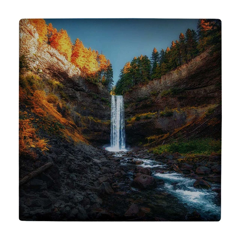 زیر لیوانی طرح آبشار پاییزی کد    3239187_431