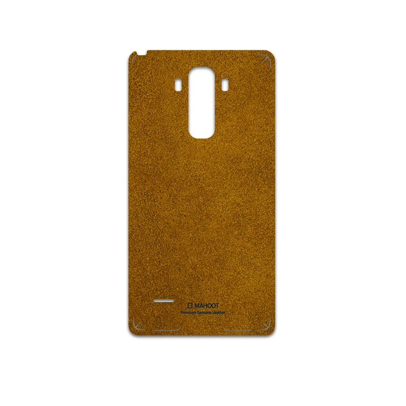 برچسب پوششی ماهوت مدل Brown-Chamois-Leather مناسب برای گوشی موبایل ال جی G4 Stylus