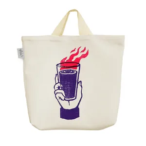 ساک خرید خندالو مدل لیوان و آتش کد 5194