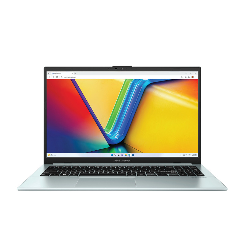 عکس لپ‌تاپ ایسوس مدل Vivobook Go 15 E1504GA-NJ558 با پردازنده Core i3- N305، رم DDR4 4GB با فرکانس 3200MHz، حافظه SSD با ظرفیت 256GB، نمایشگر 15.6 اینچ IPS با وضوح Full HD — زاویه و جزئیات 14