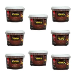 کره بادام زمینی شکلات تلخ اسپراس - 250 گرم بسته 8 عددی