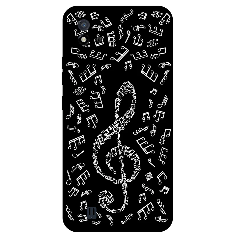کاور مگافون طرح نوت موسیقی مدل 1370 مناسب برای گوشی موبایل ریلمیC20     
