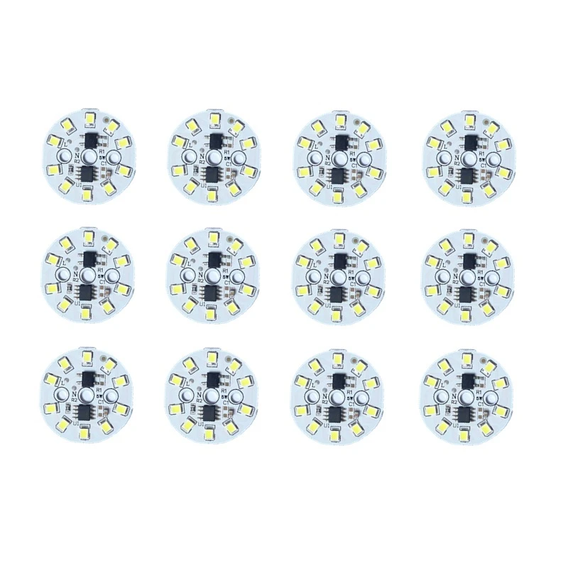 چیپ ال ای دی 5 وات مدل 5W-10D مجموعه 12 عددی
