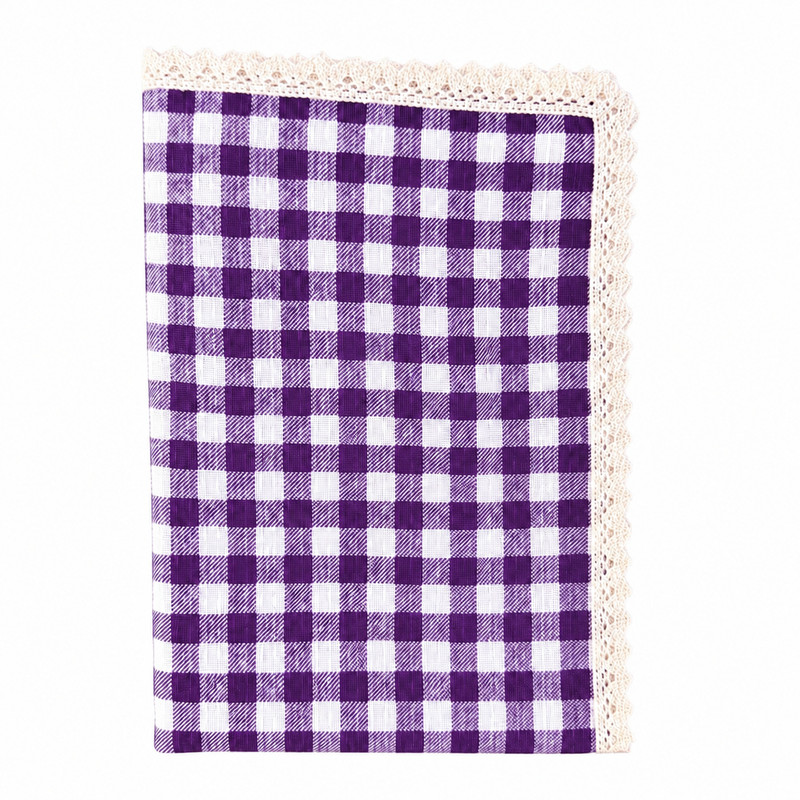 رومیزی مدل چهارخانه کد 05 سایز 250×140 سانتی‌متر